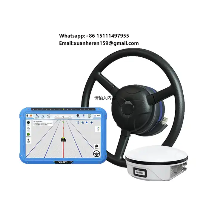 Precision Farming Smart Agriculture - JY305 트랙터 GNSS 자동 조향 시스템