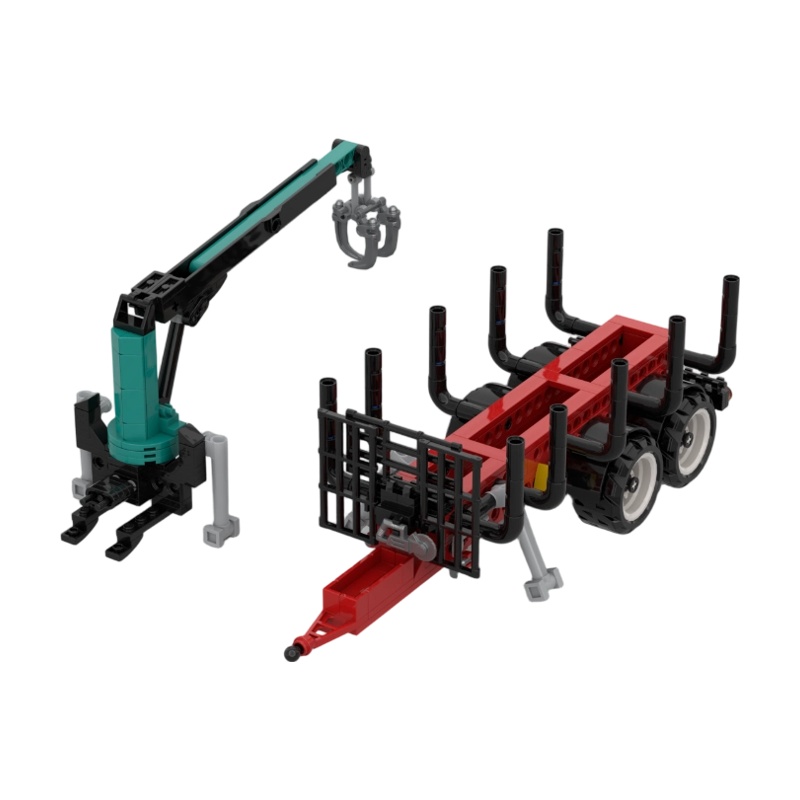 Farming Agriculture Model - 시티 트랙터 MOC 빌딩 블록, 농업