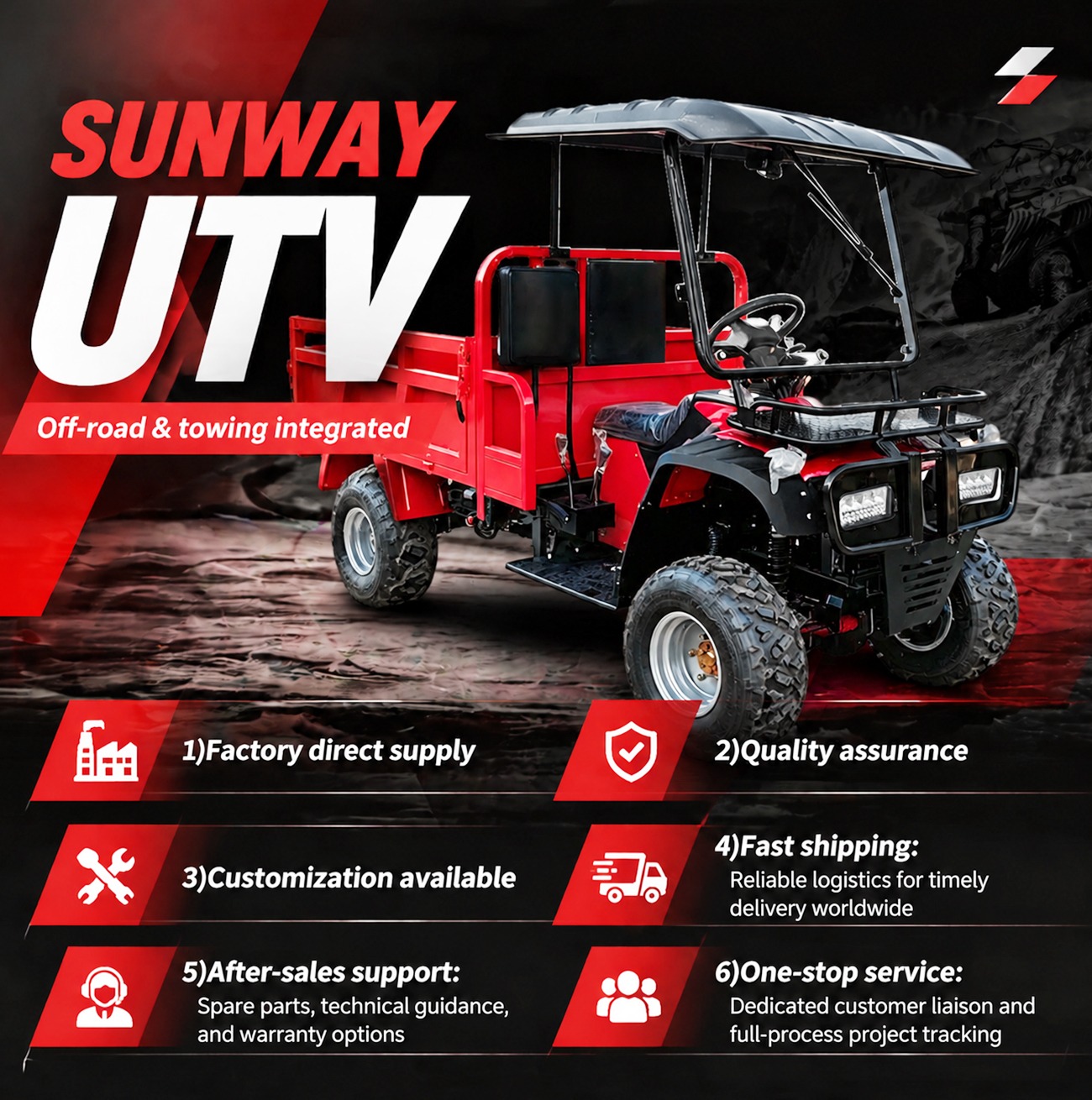 농업용 300cc 4륜 구동 ATV 과수원 작업용 유틸 - Agriculture Farming Working Model 리뷰 및 가격