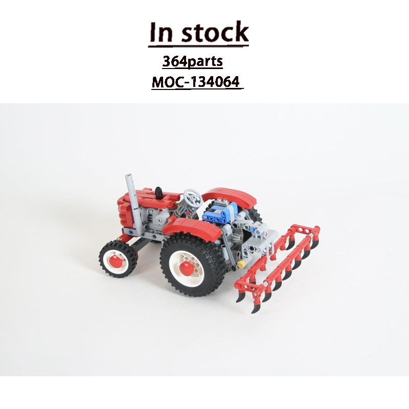 MOC-134064 도시 농장 농업용 레트로 트랙터 빌 - Farming Agriculture Model 리뷰 및 가격