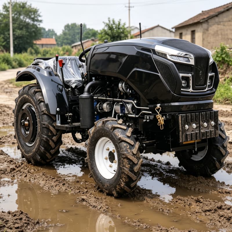 맞춤형 고출력 4륜 경운기, 60마력 휠 트랙터, 농업 - Tractor Implement 리뷰 및 가격