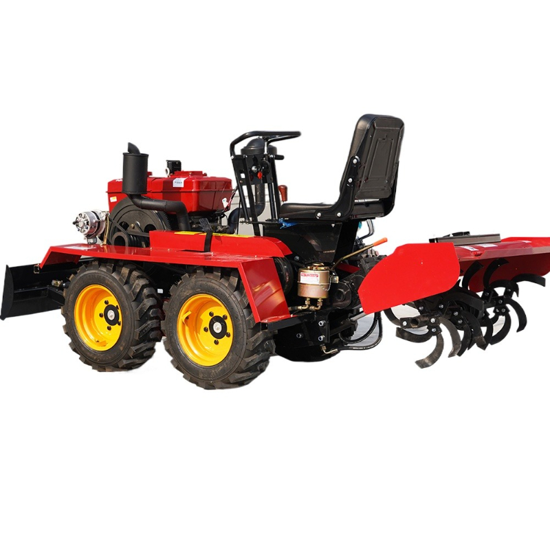 맞춤형 25마력 미니 휠 트랙터 (전면 도저 및 로터리 - Tractor Implement 리뷰 및 가격
