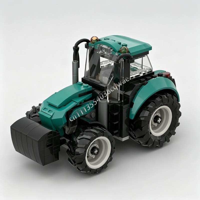 238PCS 트랙터 밸러스트 농업용 차량 MOC 빌딩  - Farming Agriculture Model 리뷰 및 가격