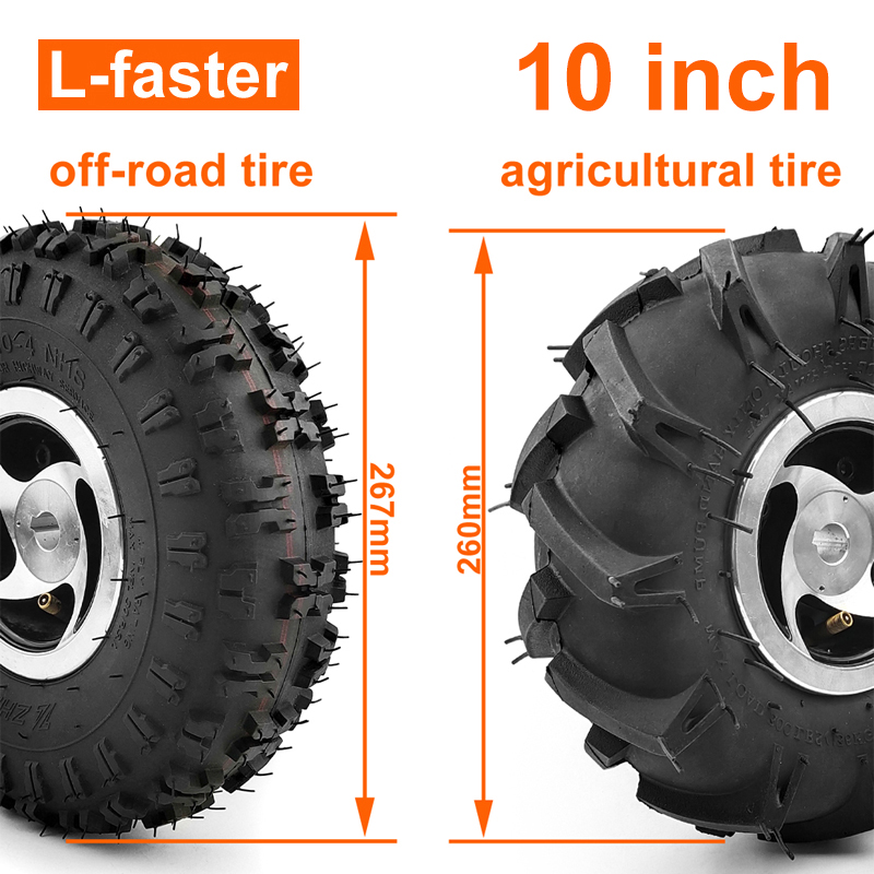 L-Faster 2WD 농업용 휠바로우 자전거 700W - Farming Agriculture Land 리뷰 및 가격