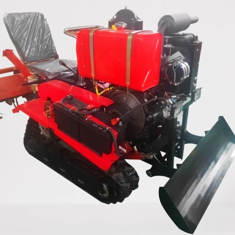 내구성이 뛰어난 다기능 라이드온 크롤러 경운기(농업용  - Agriculture Farming Job 리뷰 및 가격