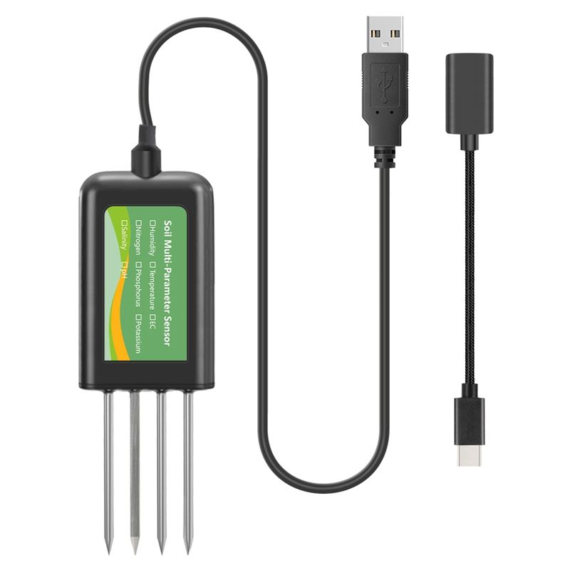 AEE6-8In 원스톱 토양 센서(농업용 PH EC 수 - Precision Farming Smart Agriculture 리뷰 및 가격
