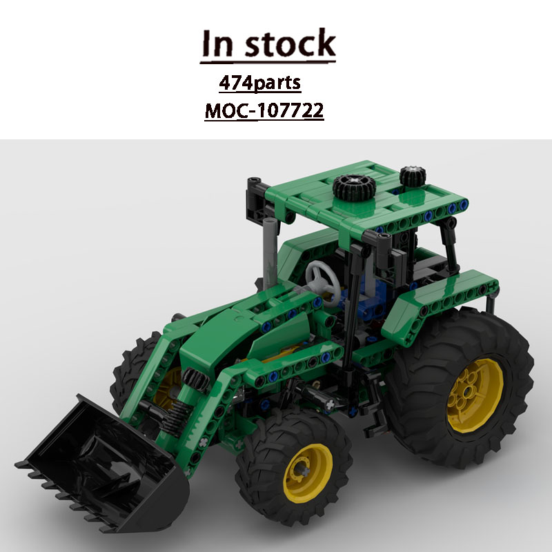 MOC-107722 도시 농장 농업용 트랙터 빌딩 블록 - Farming Agriculture Model 리뷰 및 가격