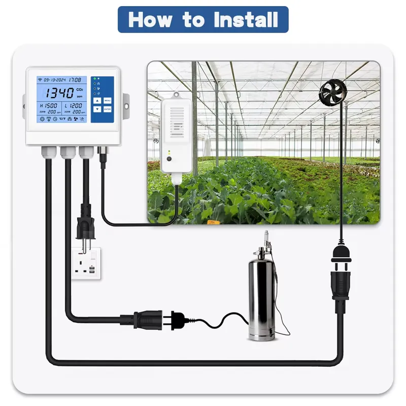 스마트 기후 제어기 와이파이 환경 제어기 과일 채소 재 - Farming Agriculture 리뷰 및 가격