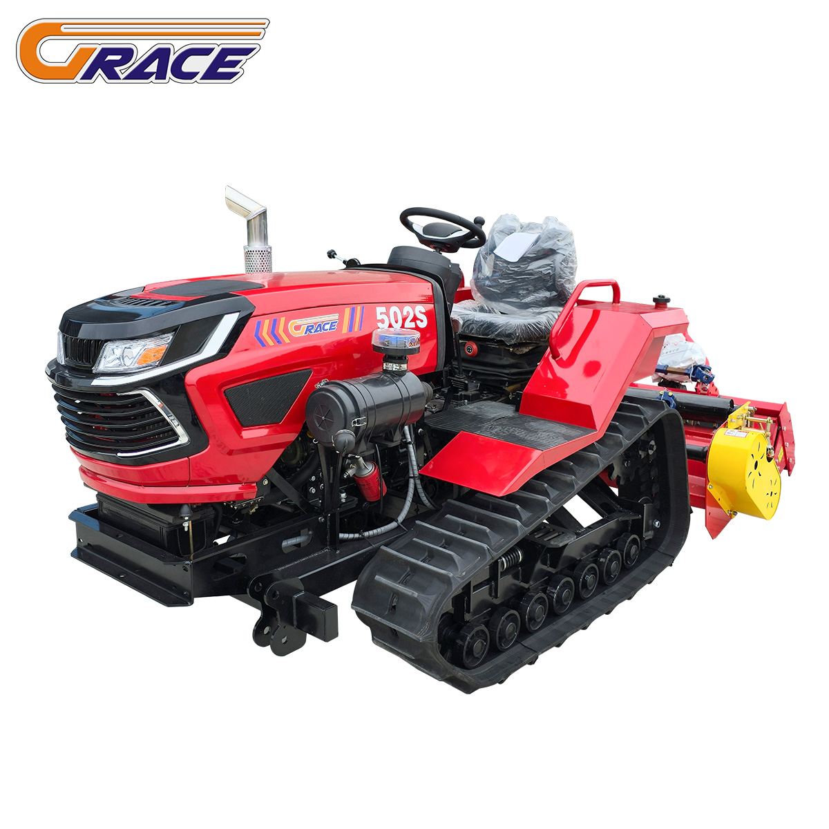 50마력 미니 크롤러 트랙터 중장비 유로 5 트랙터 고 - Tractor Implement 리뷰 및 가격