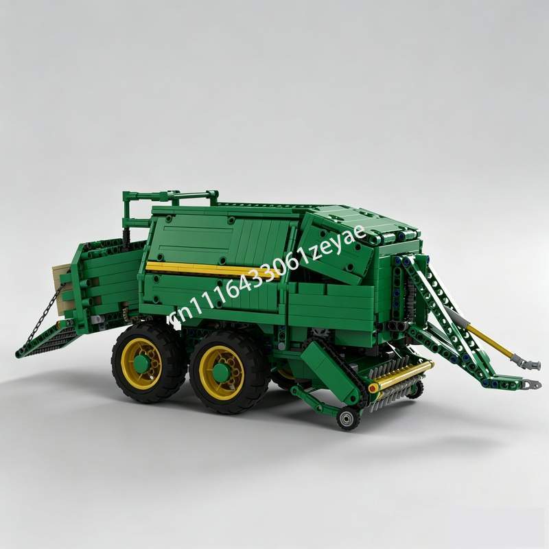 새로운 1535PCS 농장 베일 프레스 MOC 농업용  - Farming Agriculture Model 리뷰 및 가격